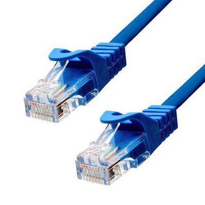 ProXtend CAT5e U/UTP CU PVC Ethernet  Cable Blue 1m