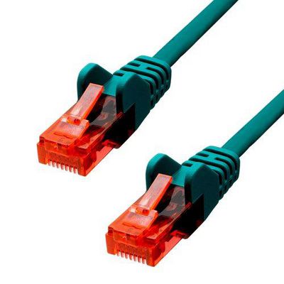 ProXtend CAT6 U/UTP CCA PVC Ethernet  Cable Green 15m