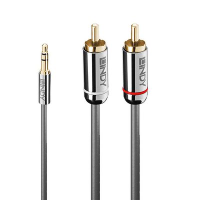Lindy 1M Phono Audio Cable, Cromo Line