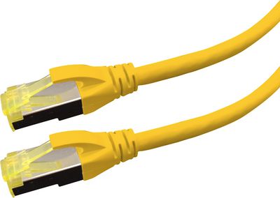 LOGON PREMIUM PATCH CABLE CAT6A S/FTP  PREMIUM LSOH - 2M YELLOW
