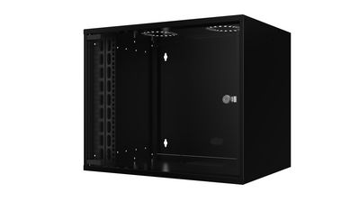 Lanview 19" 9U Rack Wall Mount 565 x 400 x 440mm SOHO - Black - Unassembled