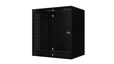 Lanview 19" 12U Rack Wall Mount 565 x  400 x 572mm SOHO - Black -  Unassembled