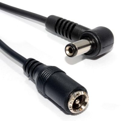 CoreParts DC extension cable from  5.5*2.5mm(male) to  5.5*2.5mm(angled)