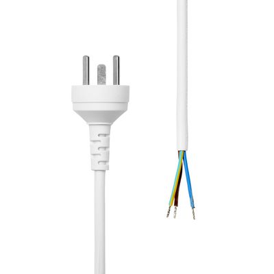 ProXtend Power Cord Denmark EDB to  Open End 2M White