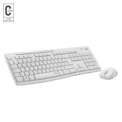 LOGITECH MK295 Silent Wireless Combo - OFF WHITE - US INTL - INTNL