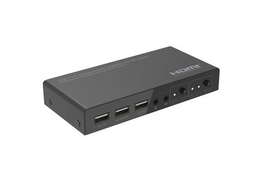 MicroConnect 4K@60Hz HDMI KVM switch, 2x1,  4:4:4