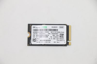 Lenovo 256GB M.2 2242 PCIe 3.0 NVMe  SSD