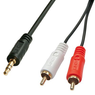 Lindy 35685 lydkabel 10 m 2 x RCA 3.5m