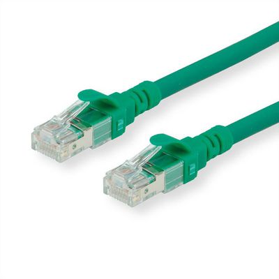 ROLINE Patchkabel Cat.6A S/FTP (PiMF), Component Level, LSOH, grn, 5 m
