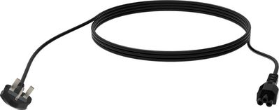Vision TC 3MUKCVLF/BL power cable  Black 3 m BS 1363 IEC