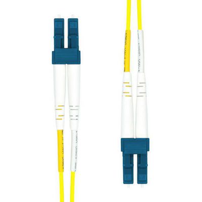 Garbot FO Cable 9/125?. OS2.  LC/LC-PC. Yellow 1.0m