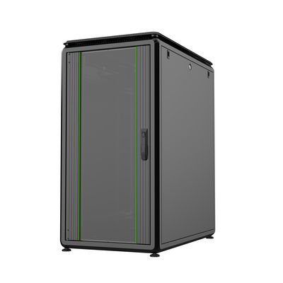 Lanview 19" 22U Rack Cabinet 600 x  1000 x 1164mm Data Line -  Black