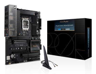 ASUS PROART B760-CREATOR WIFI LGA 1700 4xDDR5 ATX 4xSATA MB 1xHDMI 1xDP 3xM.2