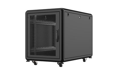 Lanview 19" 12U Rack Cabinet 600 x  1000 x 719mm Server Line -  Black