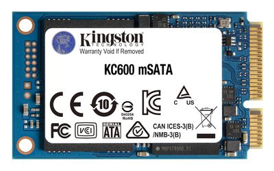 KINGSTON KC600 512GB SATA3 mSATA SSD