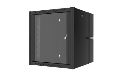 Lanview 19" 12U Rack Double Wall  Mount Pro 600 x 600 x 645mm -  Black