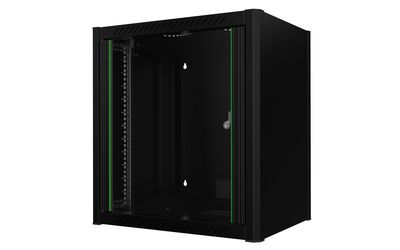 Lanview 19" 12U Rack Wall Mount 600 x 450 x 645mm - Black