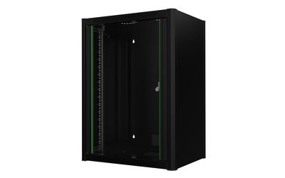 Lanview 19" 16U Rack Wall Mount 600 x  450 x 823mm - Black