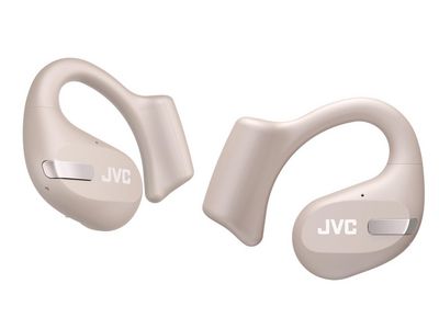 JVC Nearphones HA-NP50T - Open  Ear Wireless Headphones Beige