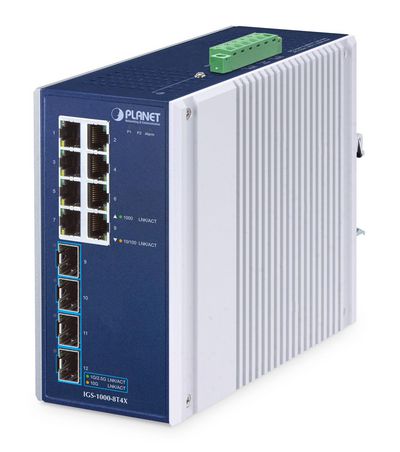Planet Industrial 8-Port Switch IGS-10