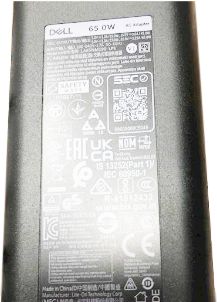 Dell 65W USB-C AC Adapter for Laptops