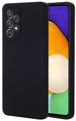 eSTUFF MADRID S23 FE Galaxy Black Cover. Material: Silicone