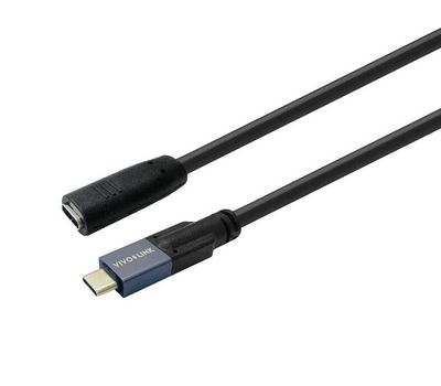 Vivolink USB-C male to female 2m USB3.2 Supports 20 Gbps data
