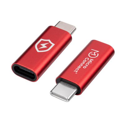 MicroConnect Safe Charge USB-C data  blocker adapter 240W