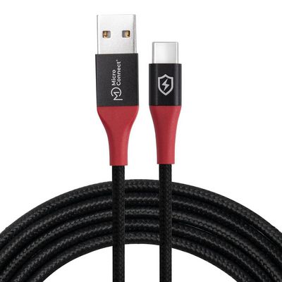 MicroConnect Safe Charge USB-A to C Data  Blocker cable 1.5m