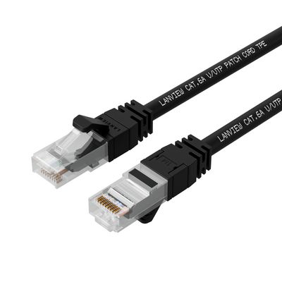 Lanview CAT6A S/FTP 25m Black LSZH,  HIGH-FLEX