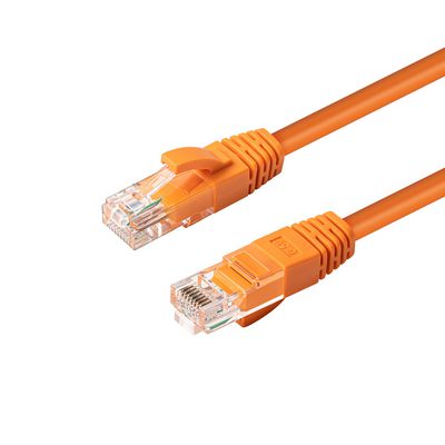 MicroConnect U/UTP CAT6 0.3M Orange LSZH Unshielded Network Cable,  LSZH, 4x2xAWG 24 CU