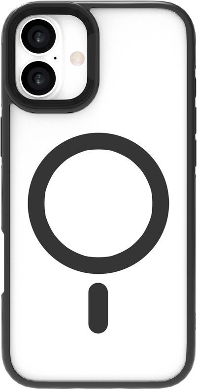 eSTUFF INFINITE (GRS) HELSINKI  iPhone 16 Plus Clear Magnetic  Stand Cover. Material:  65% (GRS) recycled PC and 21% (GRS) recycled TPU