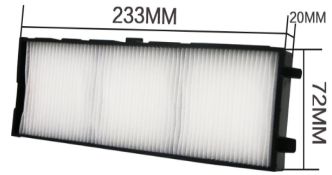 CoreParts Projector filter for Panasonic