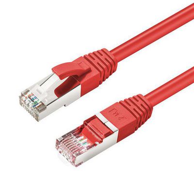 MicroConnect S/FTP CAT6 2m Red LSZH PiMF (Pairs in metal foil)  4x2xAWG 27, CU