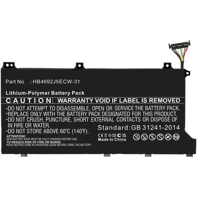 CoreParts Laptop Battery for Huawei  34.20Wh 11.4V 3000mAh