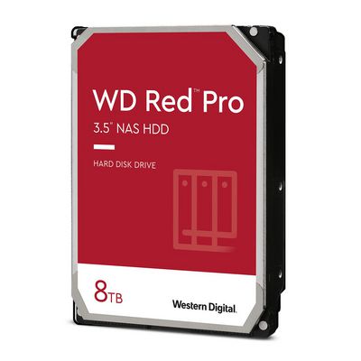 Western Digital Red Pro Internal Hard Drive 8  Tb 7200 Rpm 256 Mb 3.5"  Serial Ata