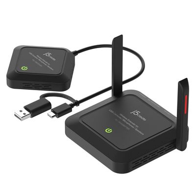 j5create Jvw120 Wireless Extender For  Usb Cameras  Microphones   Speakers, Black