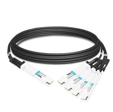 Passive copper split cable IB twin por