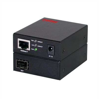10/100/1000Base-T to Dual-speed Fiber Media Converter