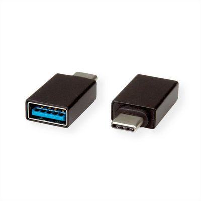 ROLINE USB-C > USB 3.2 (ST-BU) Adapter Schwarz