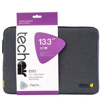 techair Slipcase 13,3" dunkelgrau TAEV