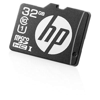 HP 32GB MicroSD EM Flash Media  Card