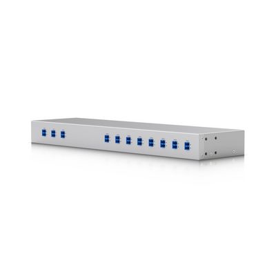 Ubiquiti Rack-mountable 8-channel 1450  to 1590 nm CWDM mux demux  designed to increase capacity of existing fiber infrastructure.