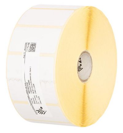 Zebra Label,Paper, 57.2x31.8mmDirect Thermal,Z-Select 2000D, Coated, All-Temp Adhesive, 25.4mm core thermal paper,