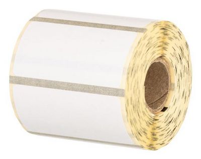 Zebra ZSelect 2000D Papier entfernbarer Kautschukkleber Oberseite beschichtet Mattes Weiß 25.4 x 50.8 mm 446 Etikett(en) (1 Rolle(n)
