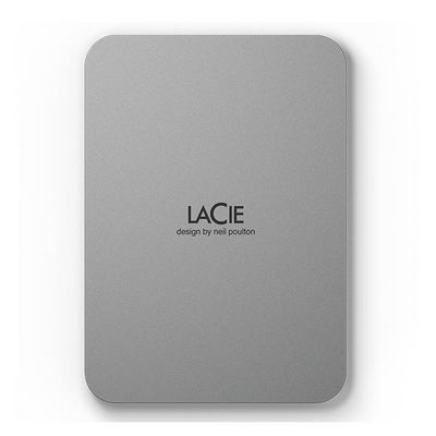 LACIE Mobile Portable HDD 4TB USB silv