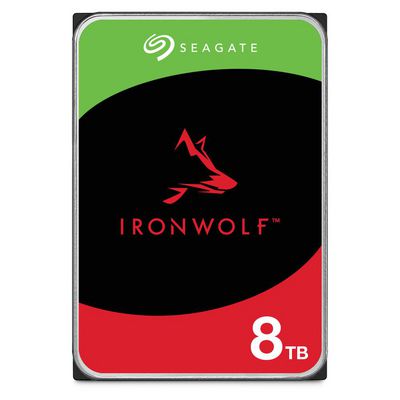 Seagate IronWolf HDD 8TB 3.5" SATA **New Retail** 6Gb/s 7200RPM