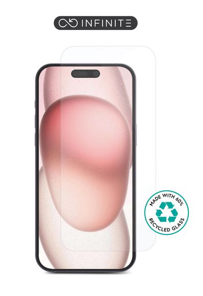eSTUFF INFINITE (GRS) iPhone 16 Pro  Max Screen Protector. Clear  Tempered Glass. Titan Shield. 50 pcs BULK pack