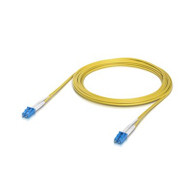 Ubiquiti Lightweight fiber patch cable  for up to 100G connections.  Cable length 5M