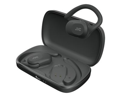 JVC Nearphones HA-NP40T - Open  Ear Wireless Headphones Black